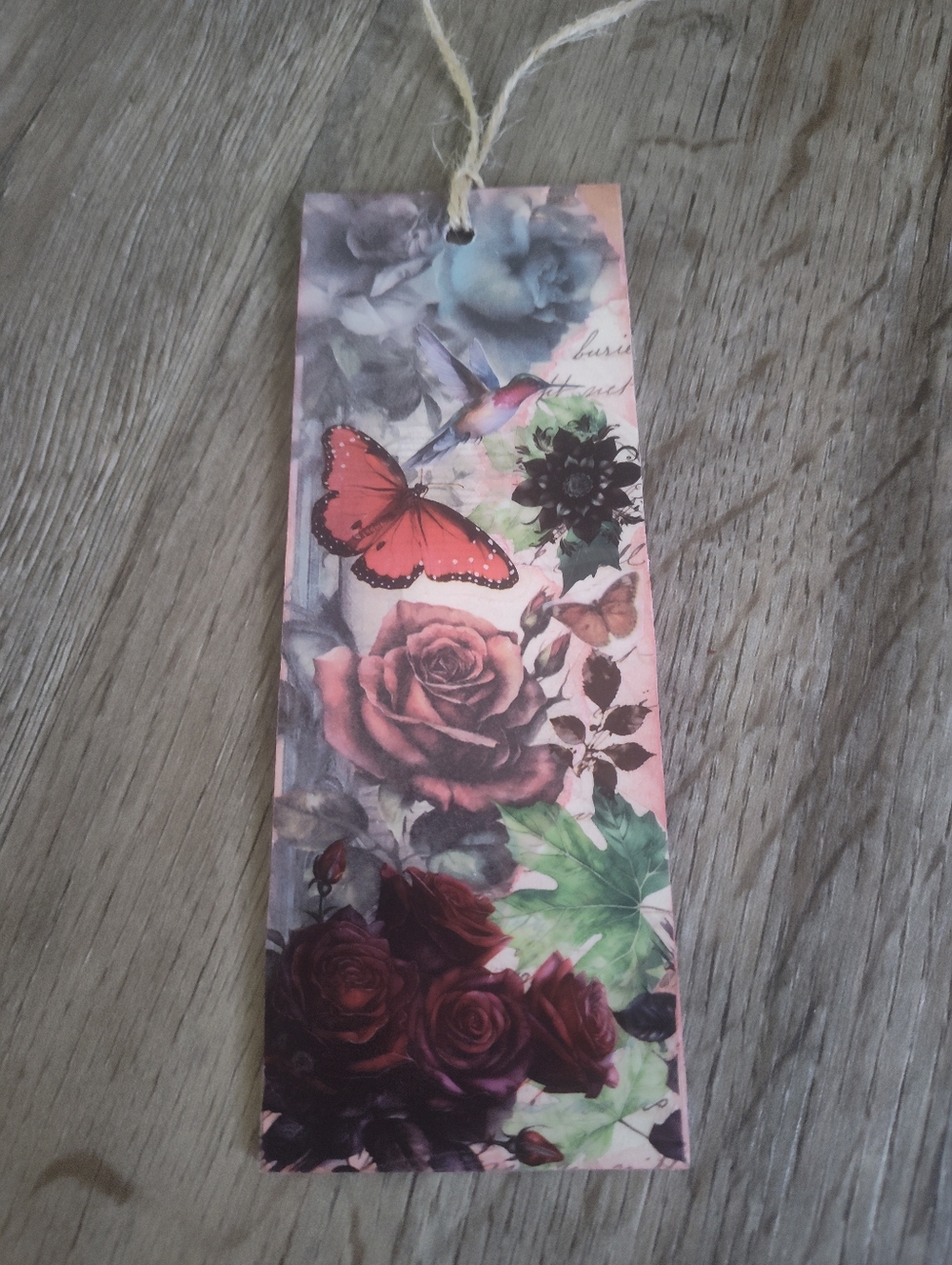 Victorian Garden Bookmark